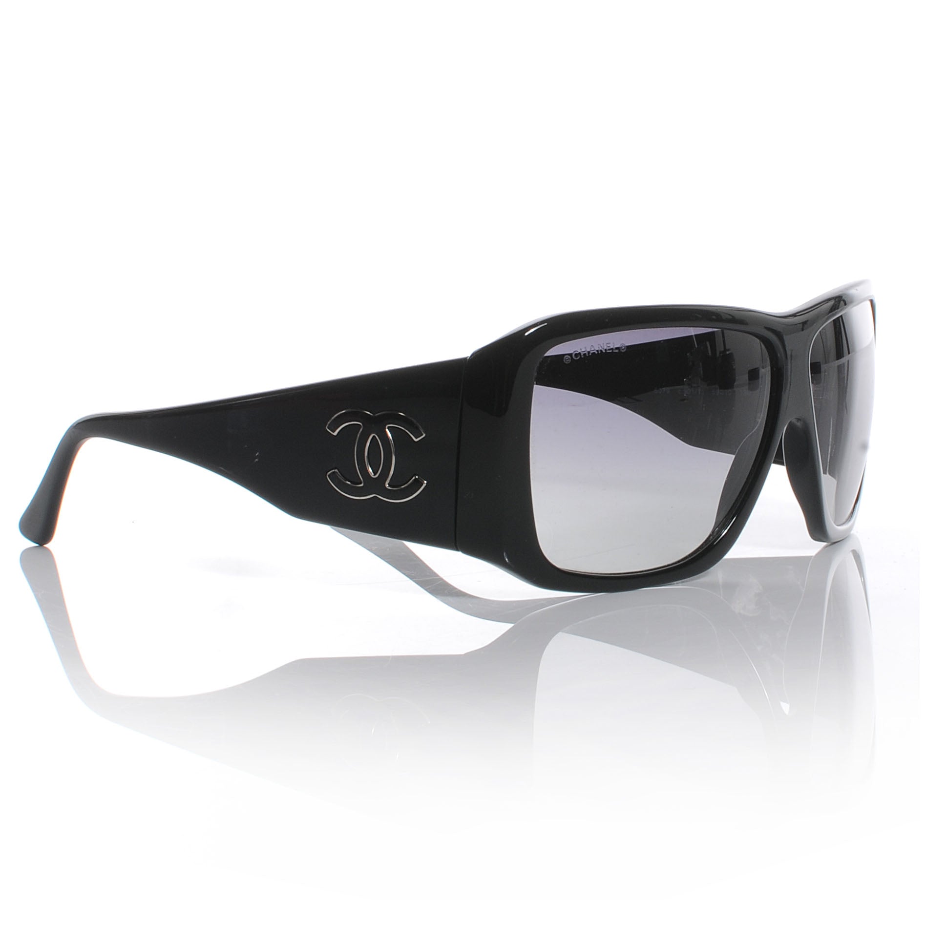 Chanel CC Logo Sunglasses 5079 Black 3 of 5