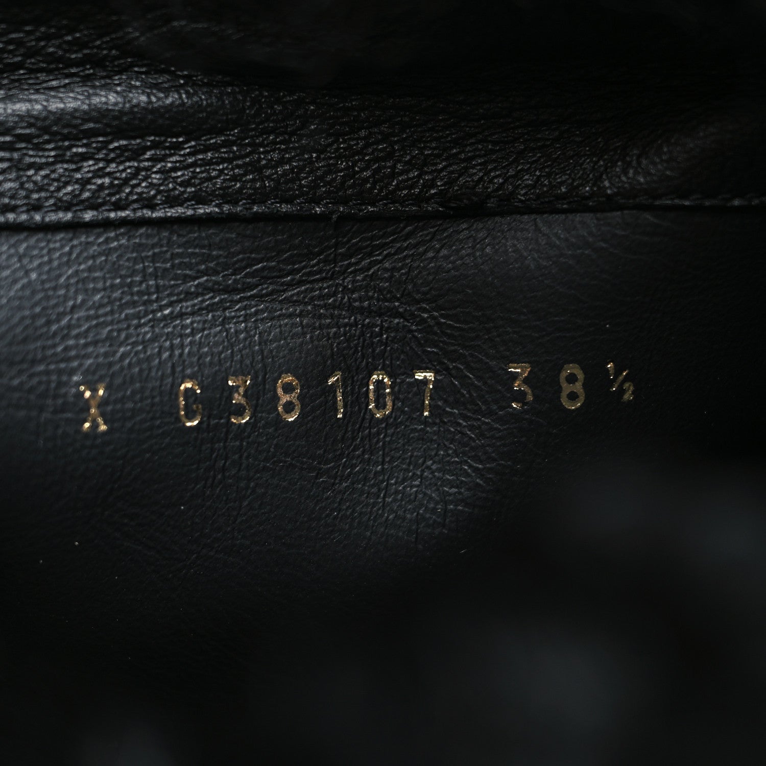 Chanel Shearling Sheepskin High Boots 38.5 Black 7 of 8
