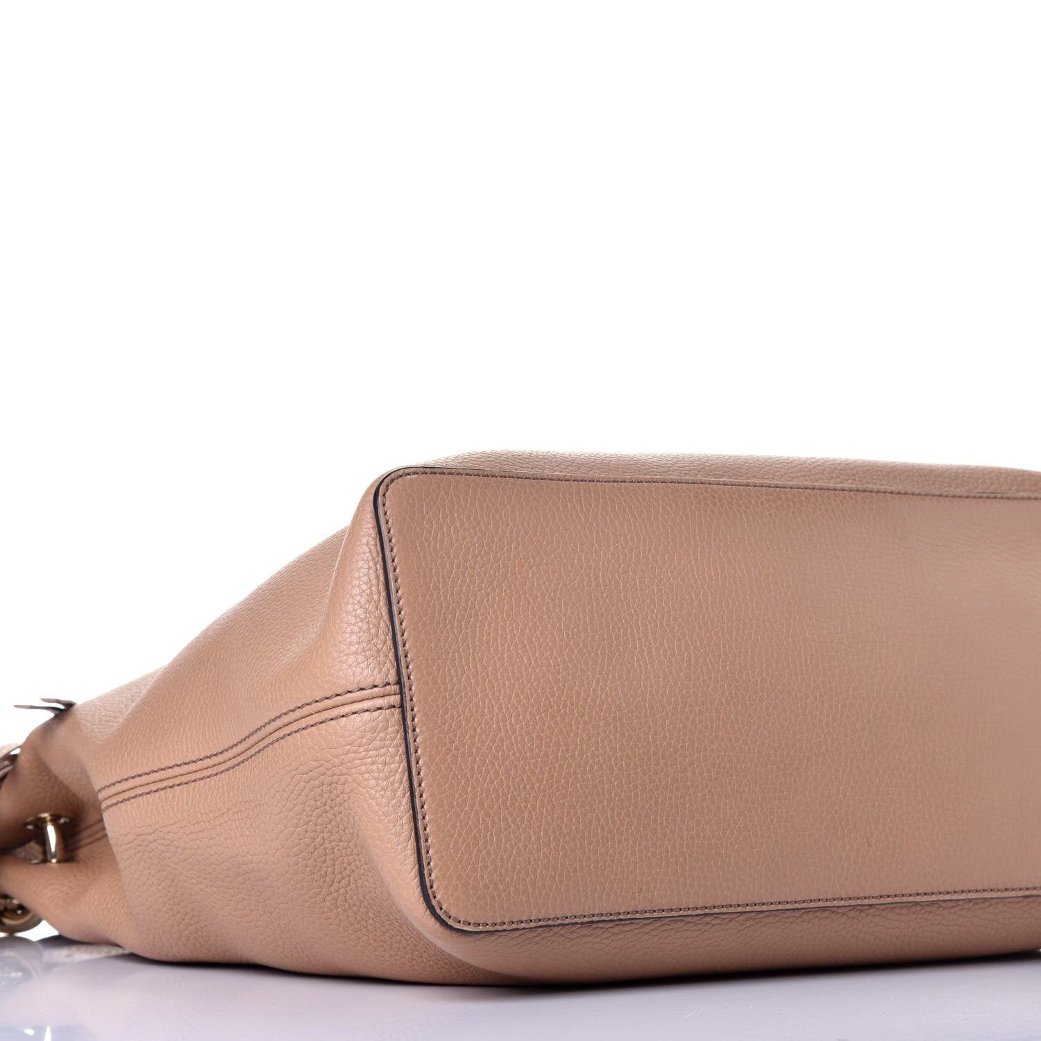 Gucci Pebbled Calfskin Large Soho Hobo Camelia 8 of 9