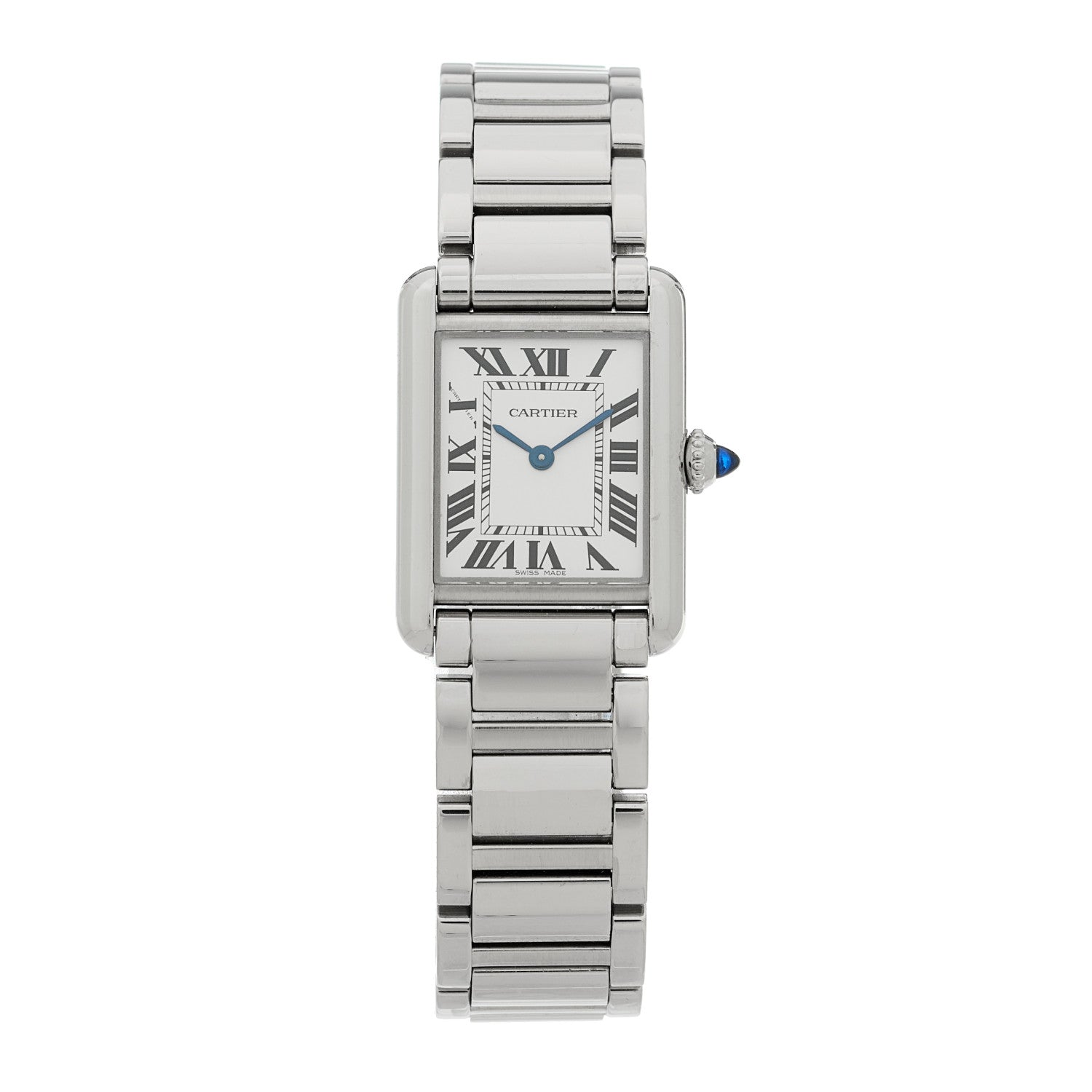 Cartier Stainless Steel 22mm Tank Must Quartz Watch 1 of 4