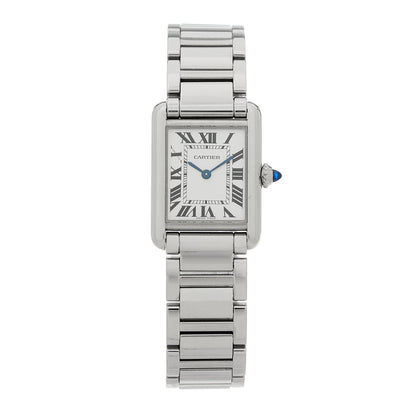 Cartier Stainless Steel 22mm Tank Must Quartz Watch 1 of 4