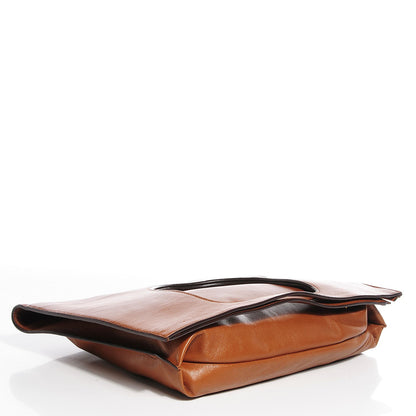 Tom Ford Ramskin Large Alix Padlock and Zip Shoulder Bag Caramel 4 of 9