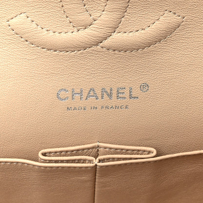 Chanel Caviar Quilted Medium Double Flap Beige 6 of 10