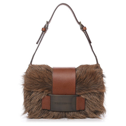Dolce & Gabbana Fur Shoulder Bag 1 of 16