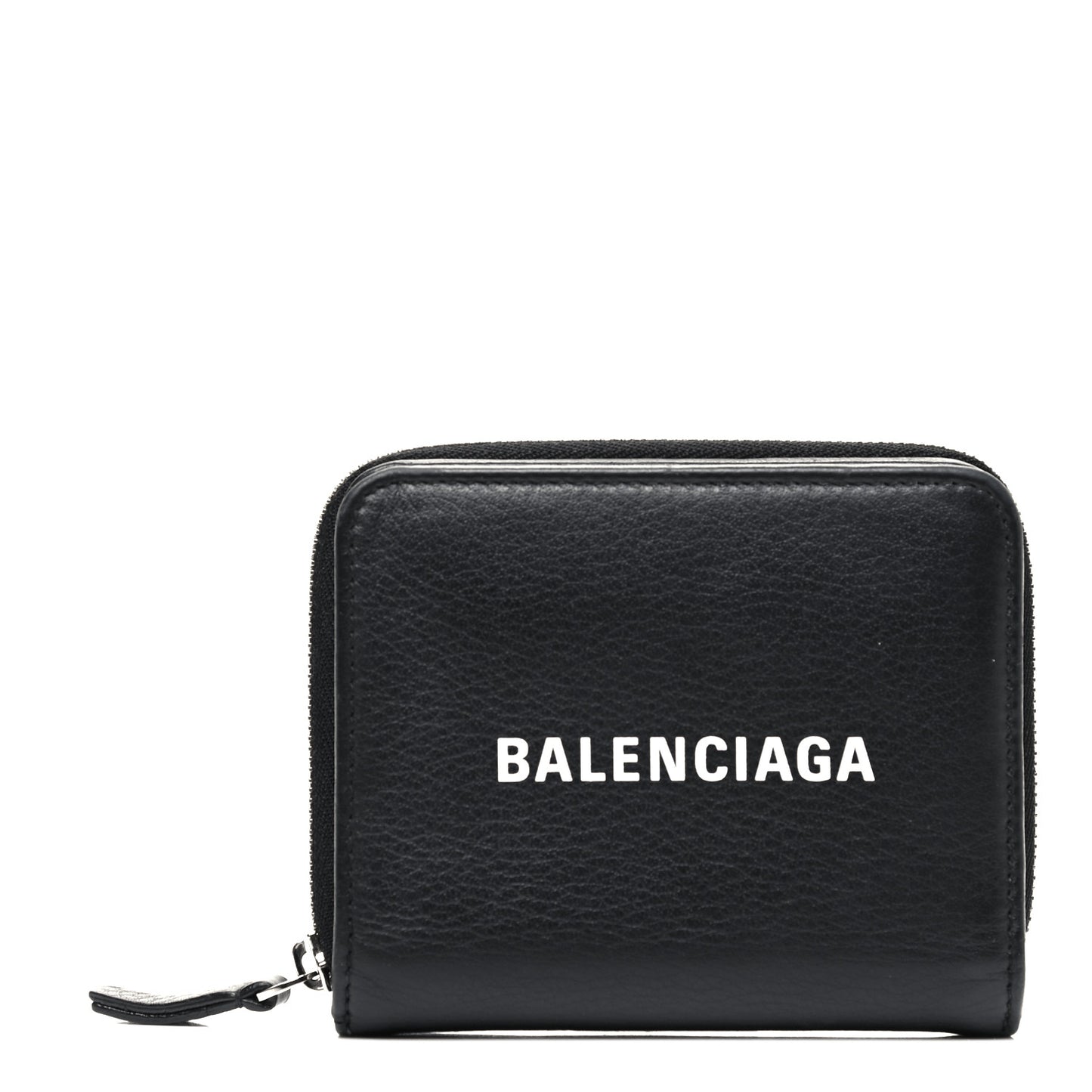 Calfskin Everyday Multi Zip Wallet Black