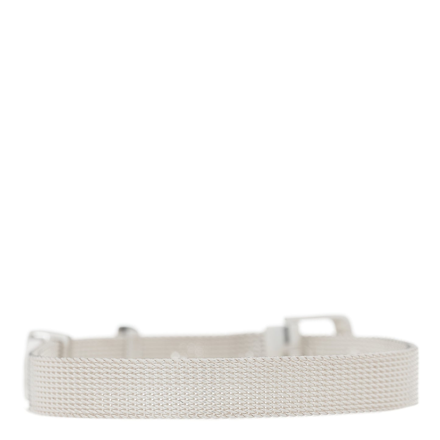 Sterling Silver Somerset Double Wrap Buckle Mesh Bracelet