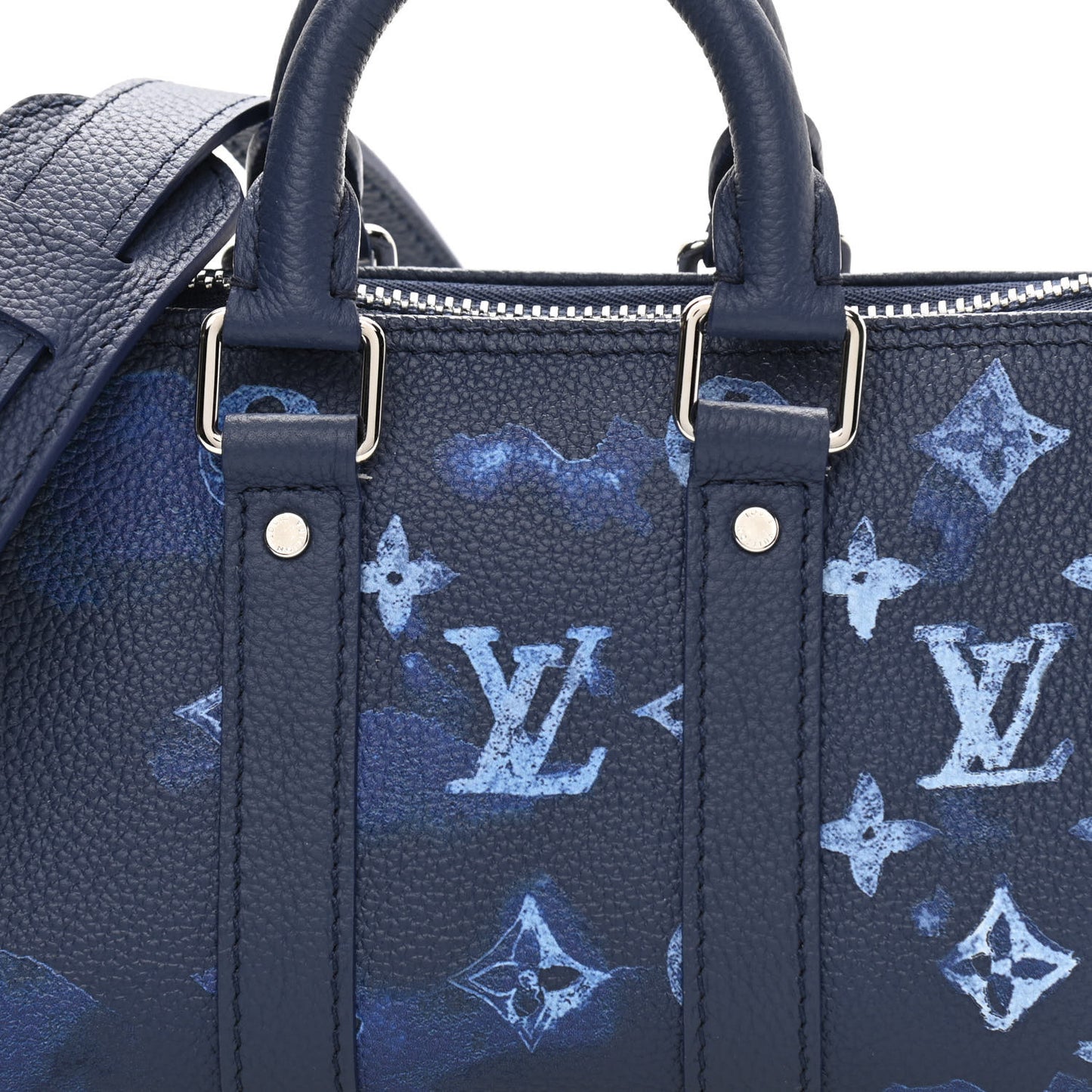 Monogram Ink Watercolor Keepall XS Blue