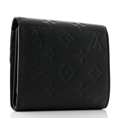 Louis Vuitton Empreinte Ariane Wallet Black 3 of 8