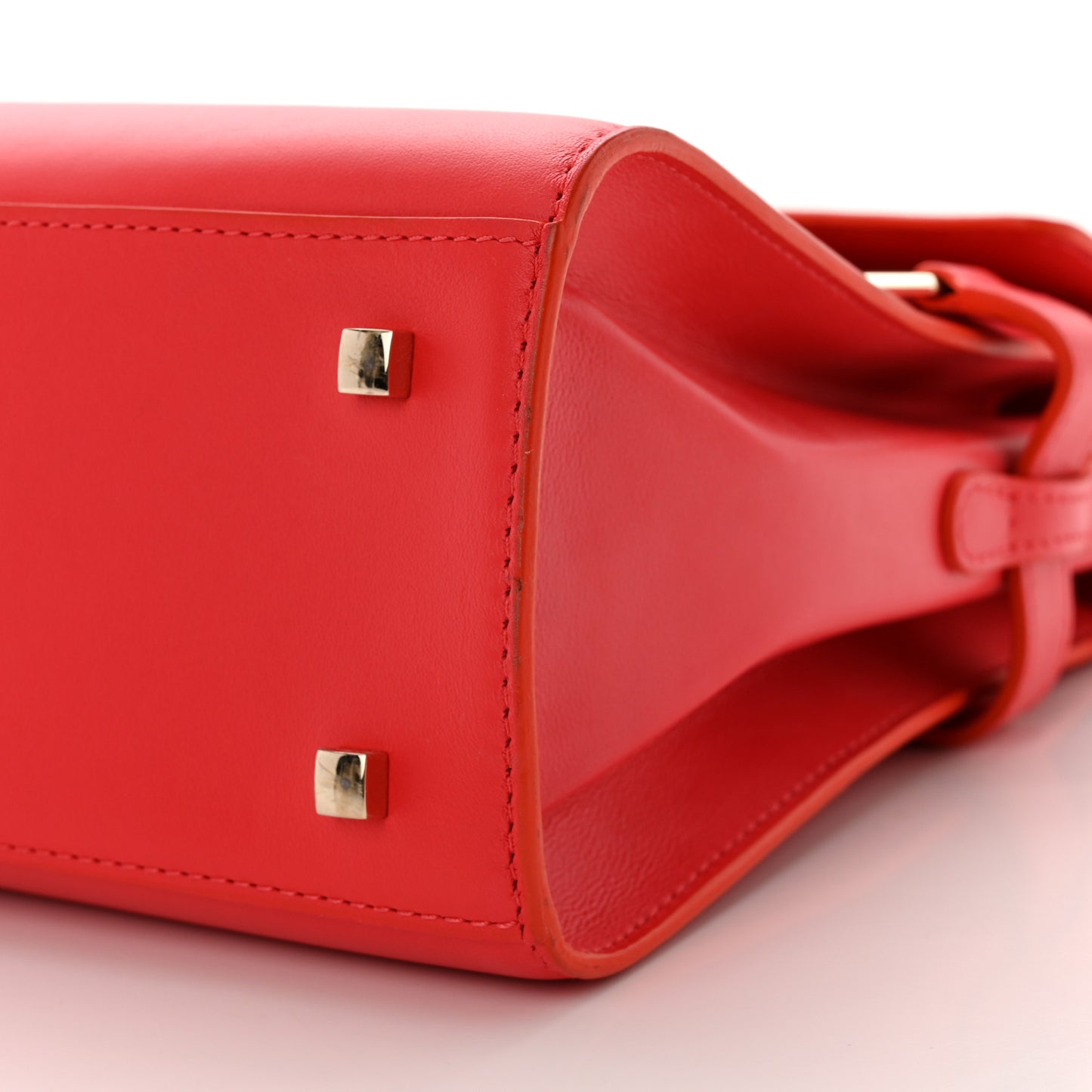 Calfskin MM Tempete Satchel Coral