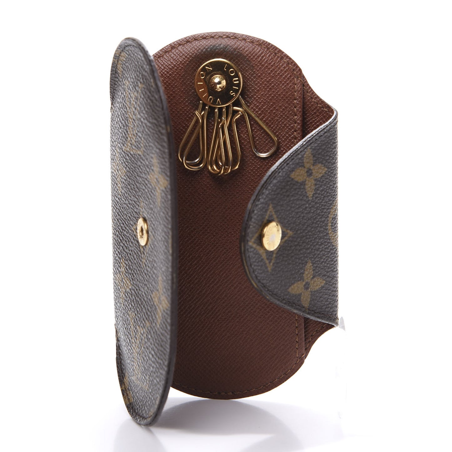 Monogram Round Key Holder GM