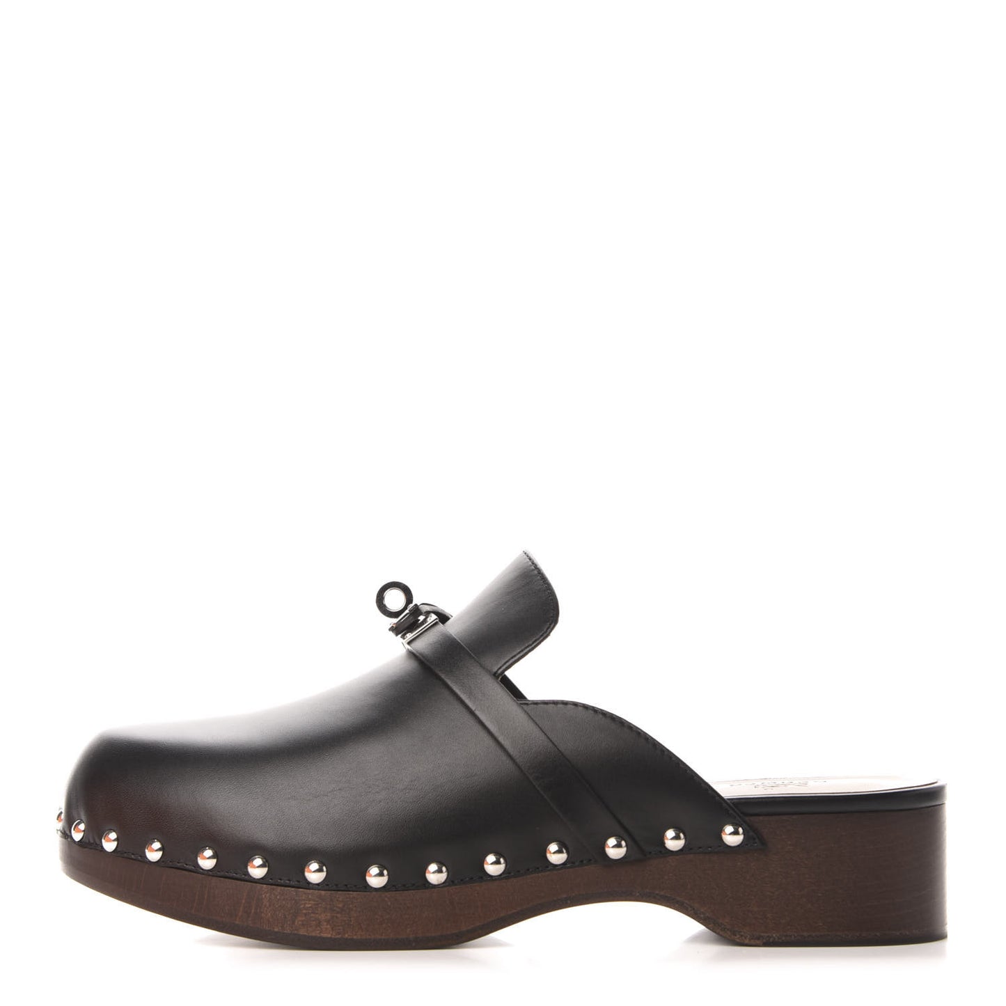 Calfskin Carlotta Mules 40 Black
