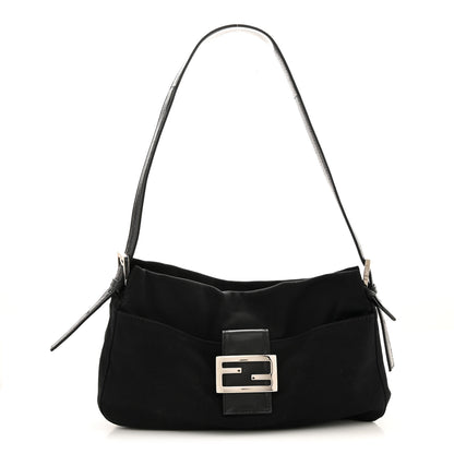 Fendi Neoprene Shoulder Bag Black 1 of 13