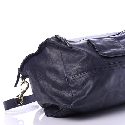 Givenchy Calfskin Medium Braided Pandora Navy 6 of 13