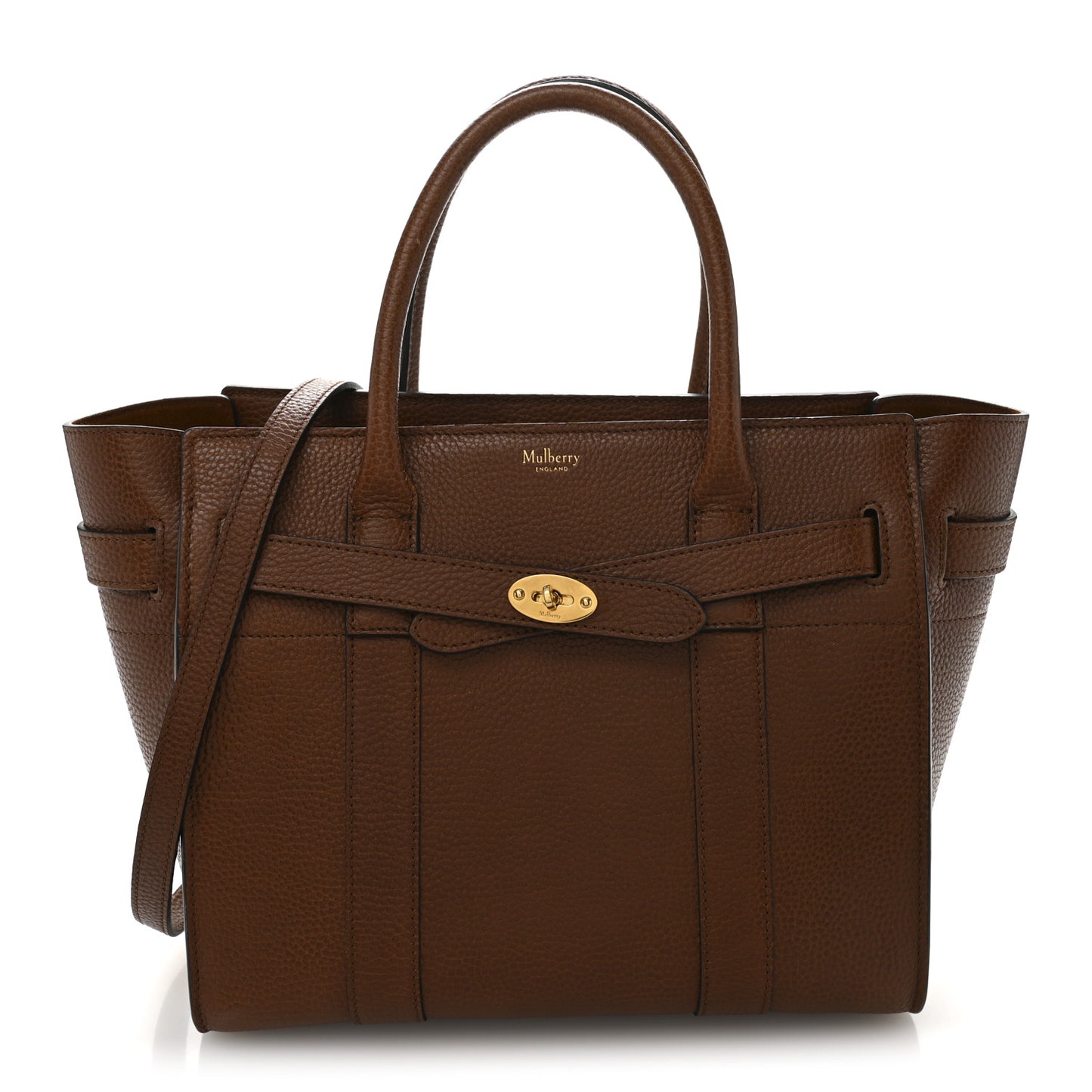 Small Classic Grain Small Zipped Bayswater Oak