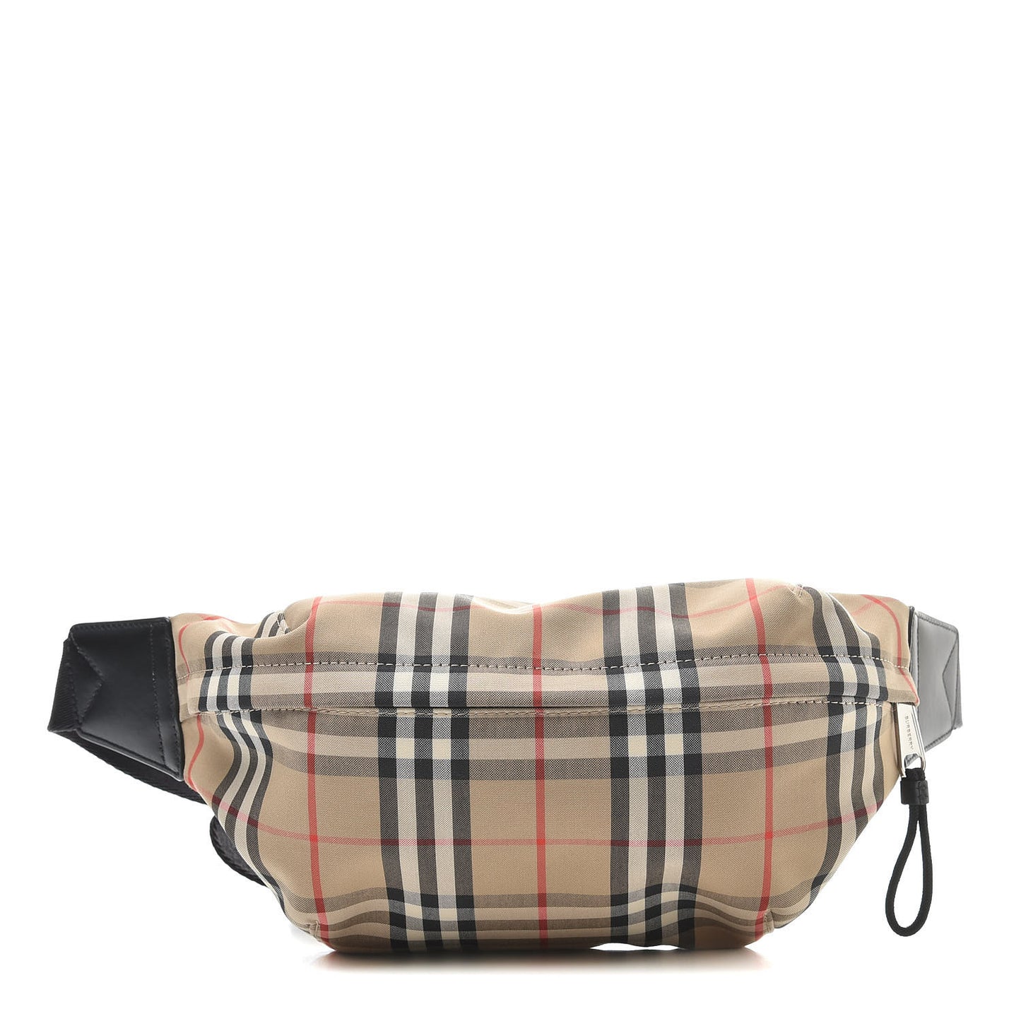 Bonded Cotton Vintage Check Medium Bum Bag Archive Beige