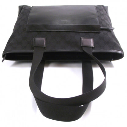 Gucci Monogram Canvas Tote Black 6 of 12