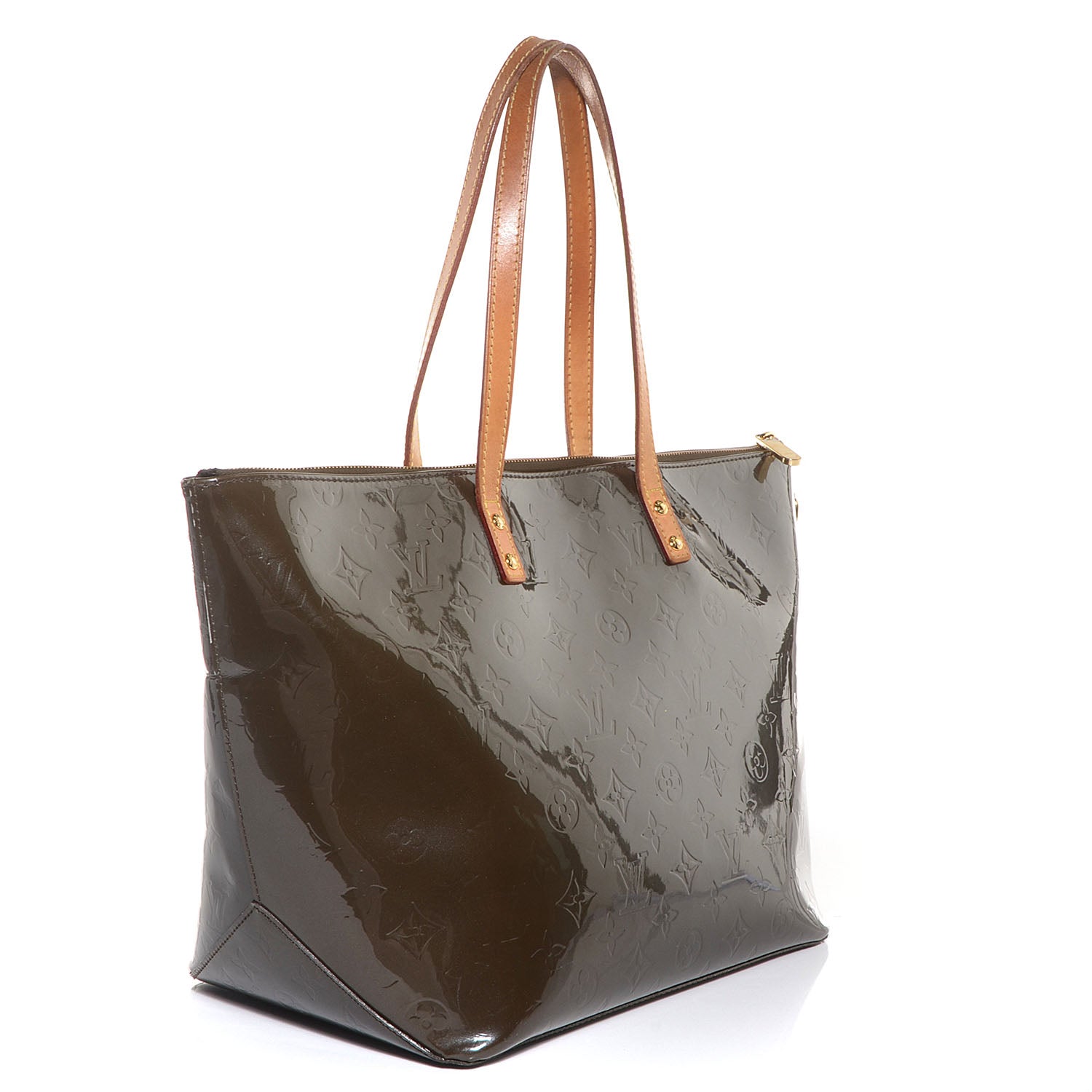 Louis Vuitton Vernis Bellevue GM Vert Bronze 3 of 7