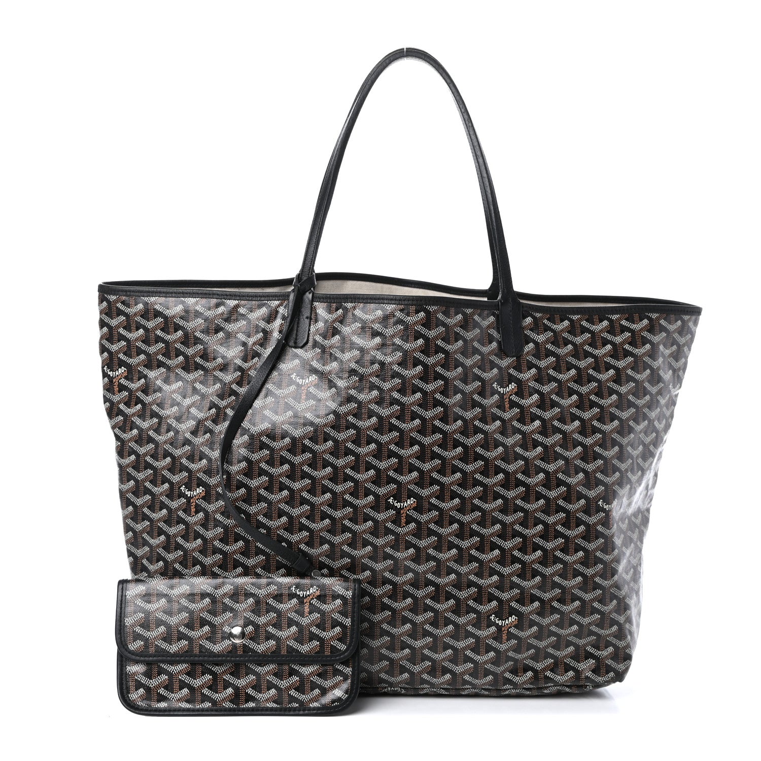 Goyard Goyardine Saint Louis GM Black 1 of 9