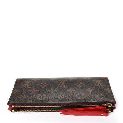 Louis Vuitton Monogram Adele Wallet Coquelicot 9 of 10