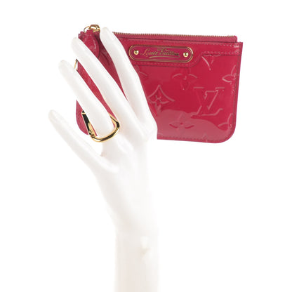 Louis Vuitton Vernis Key Pouch Rose Indien 2 of 7
