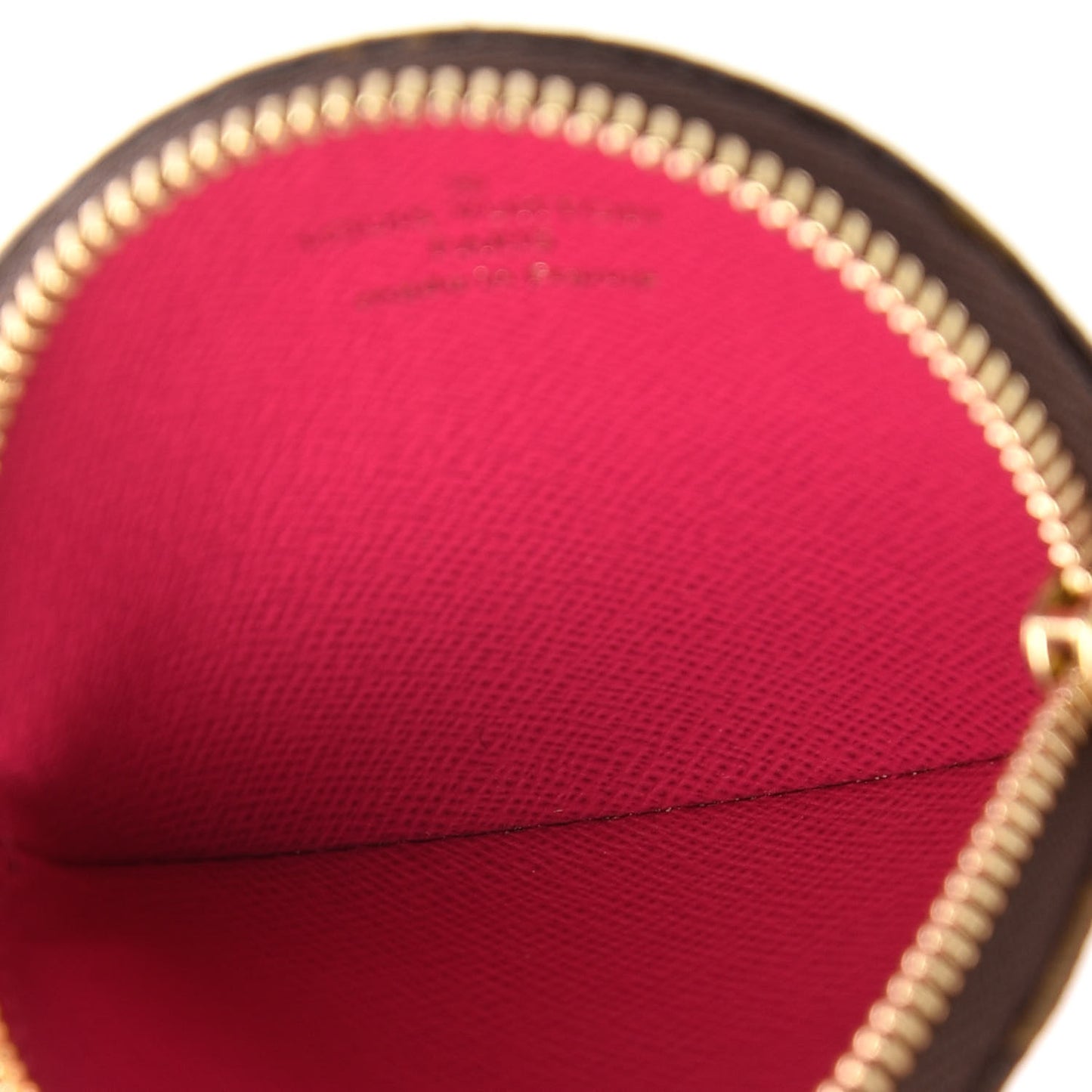 Monogram 2018 Christmas Animation Round Coin Purse