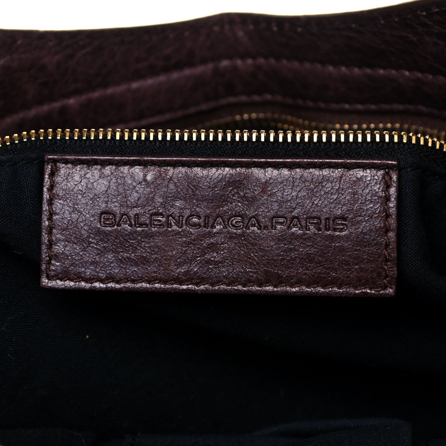 Balenciaga Agneau Giant 12 Gold Hardware City Cigare Fonce 6 of 17