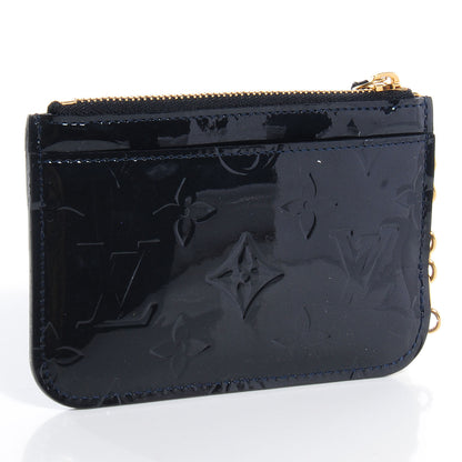 Louis Vuitton Vernis Key Pouch Blue Nuit 3 of 8
