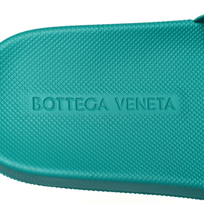 Bottega Veneta Rubber The Slider Sandals 37 Neptune 9 of 11