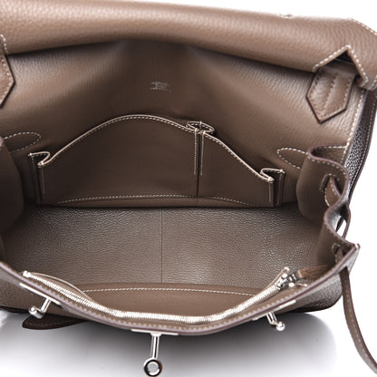 Hermes Taurillon Clemence Jypsiere 31 Etoupe 5 of 12