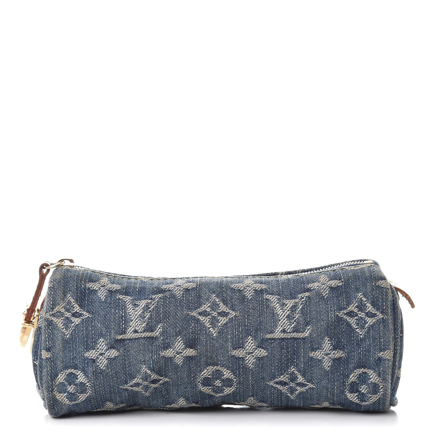 Louis Vuitton Denim Speedy GM Pochette Case 1 of 12