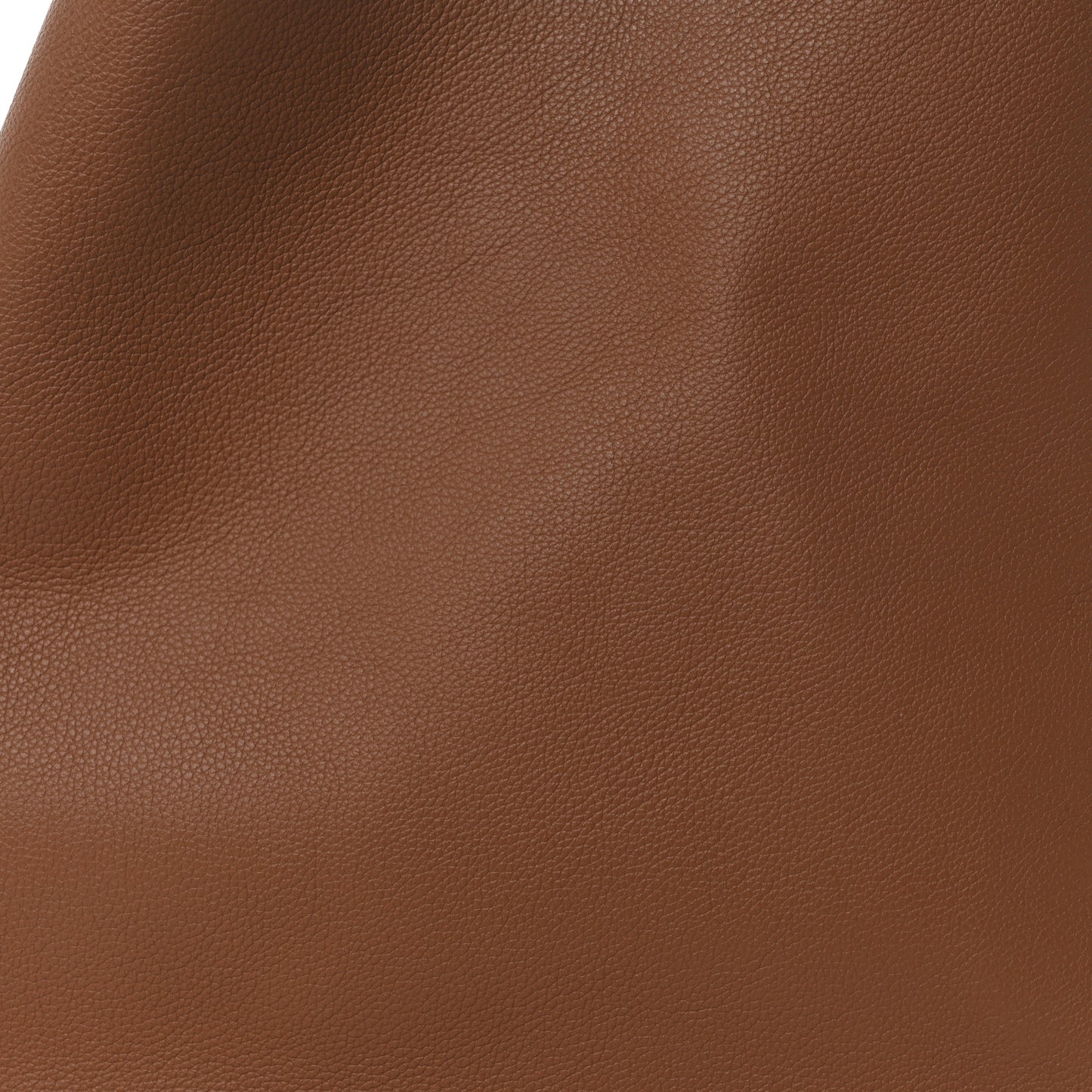Grained Calfskin Low Key Hobo MM Cognac