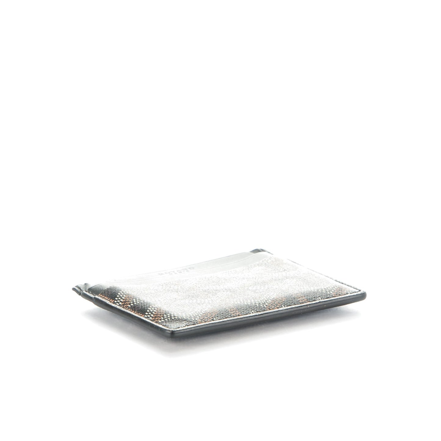 Goyardine Saint Sulpice Card Holder Black