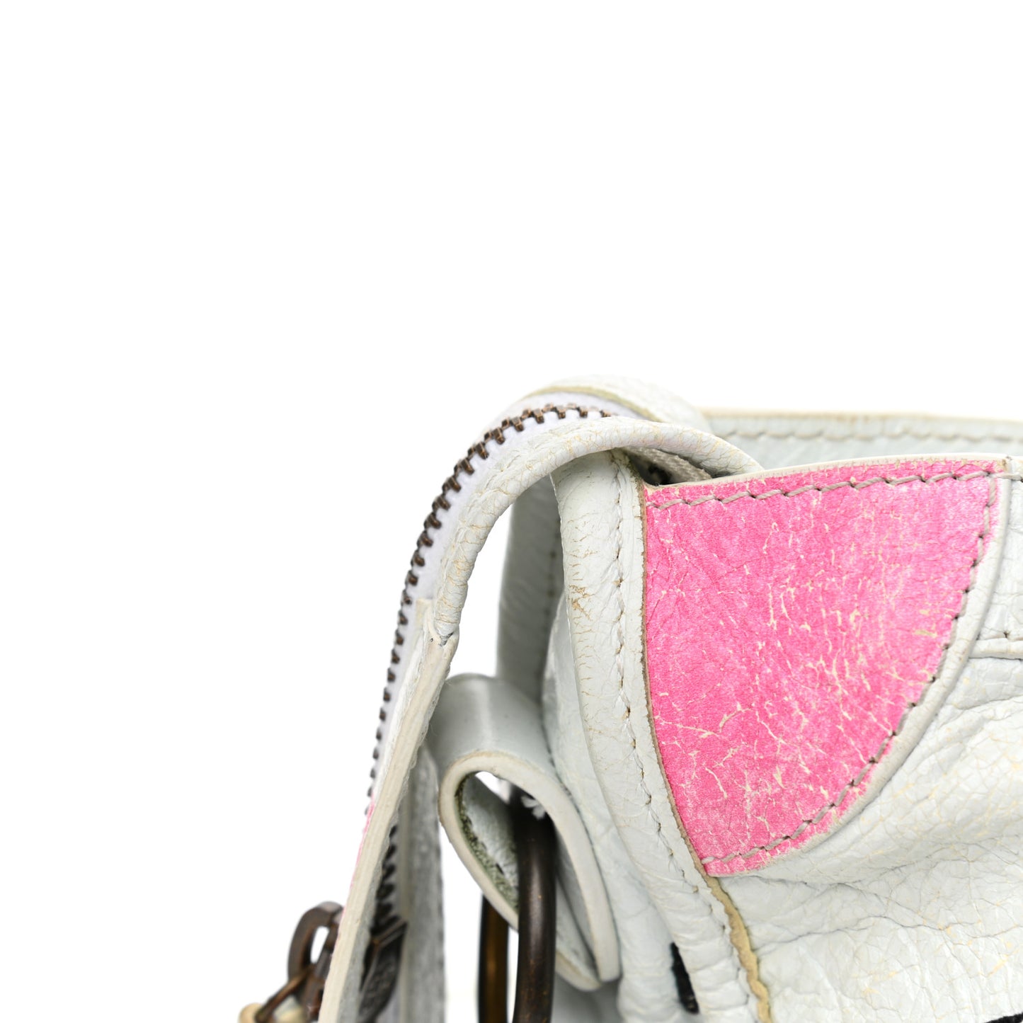 Agneau Graffiti All Over Classic Hardware S City White Multicolor