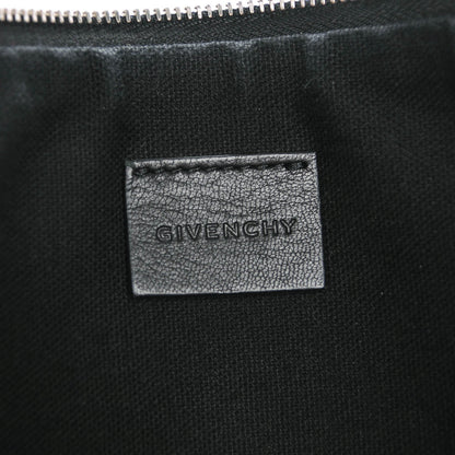Givenchy Textured Coated Canvas Rottweiler Print Large Cosmetic Pouch Black 6 of 6