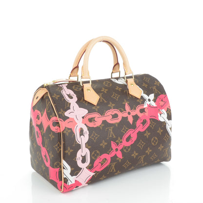 Louis Vuitton Monogram Bay Speedy 30 Rose Ballerine Poppy 3 of 7