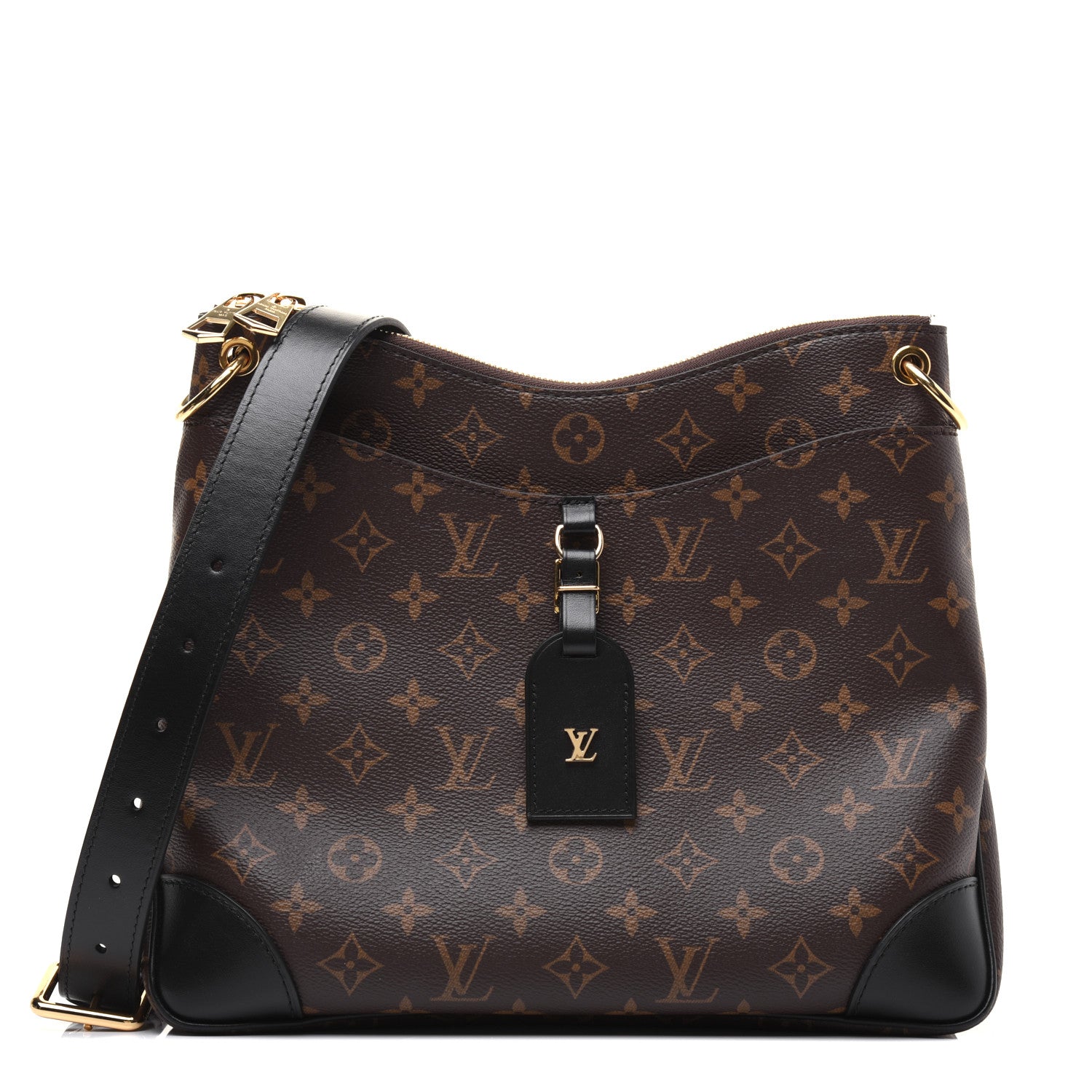 Louis Vuitton Monogram Odeon MM Black 1 of 16