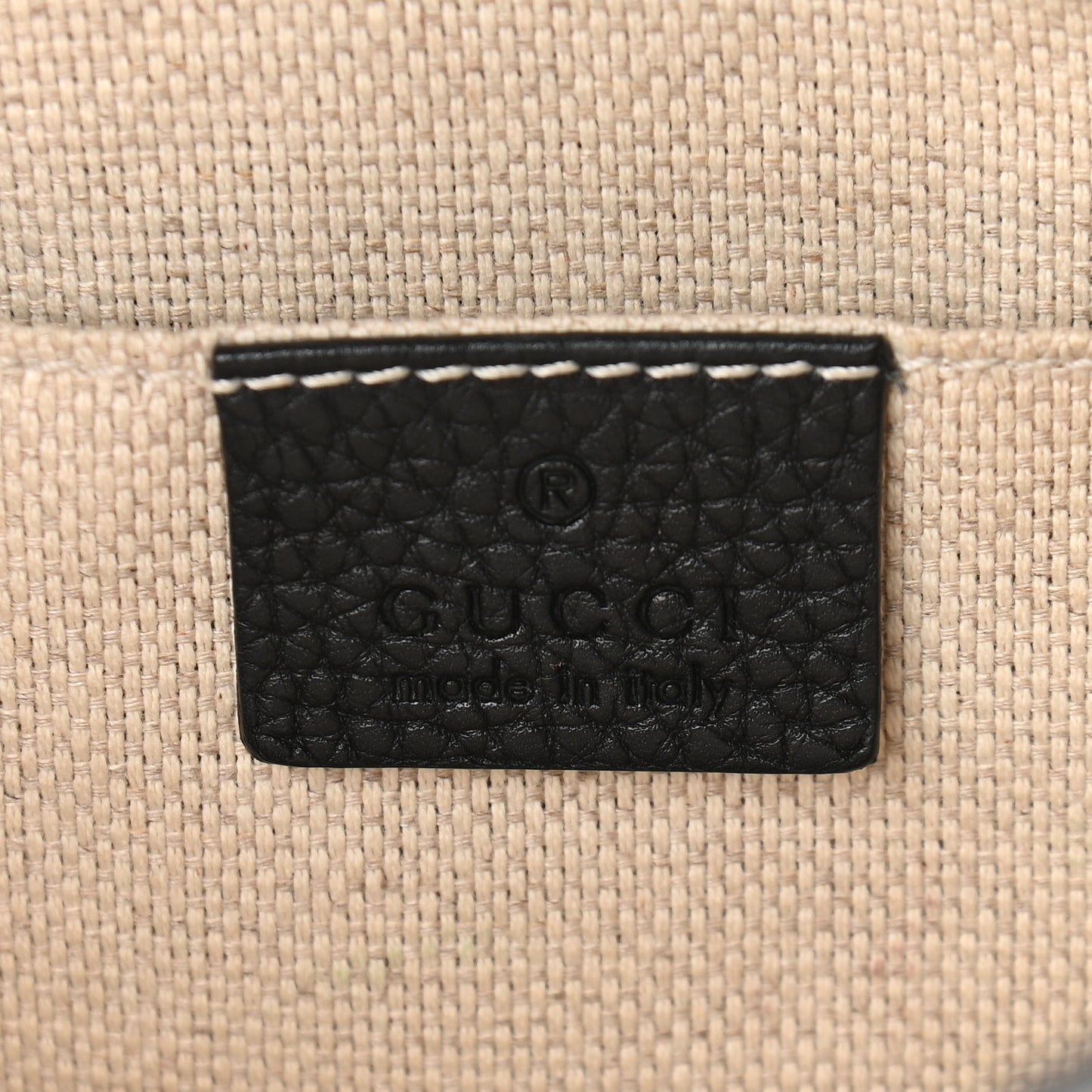 Pebbled Calfskin Small Soho Disco Bag Black