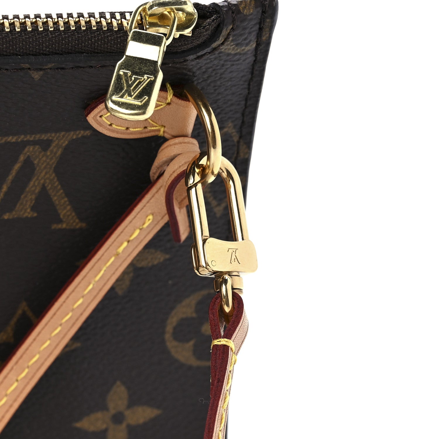 Louis Vuitton Monogram Neverfull MM GM Pochette 8 of 12