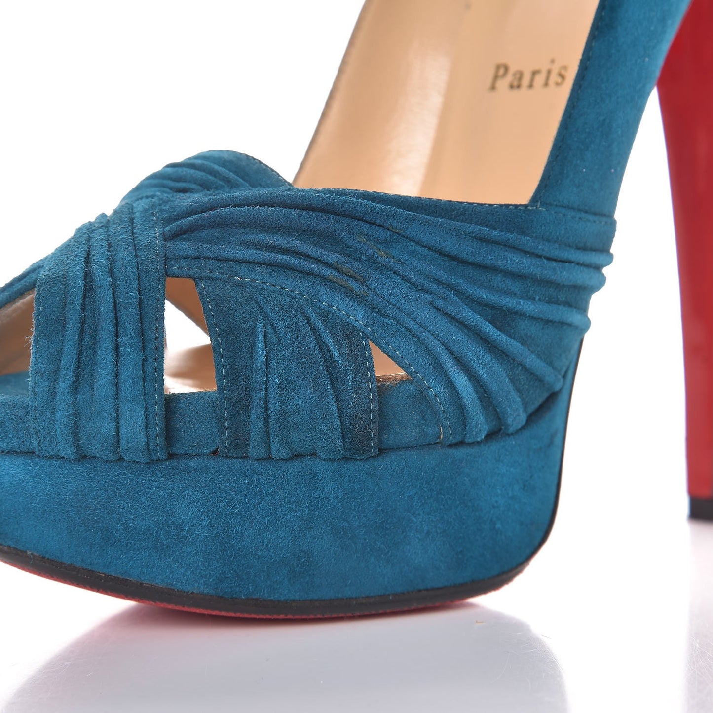 Suede Aborina 150 Pumps 38 Peacock