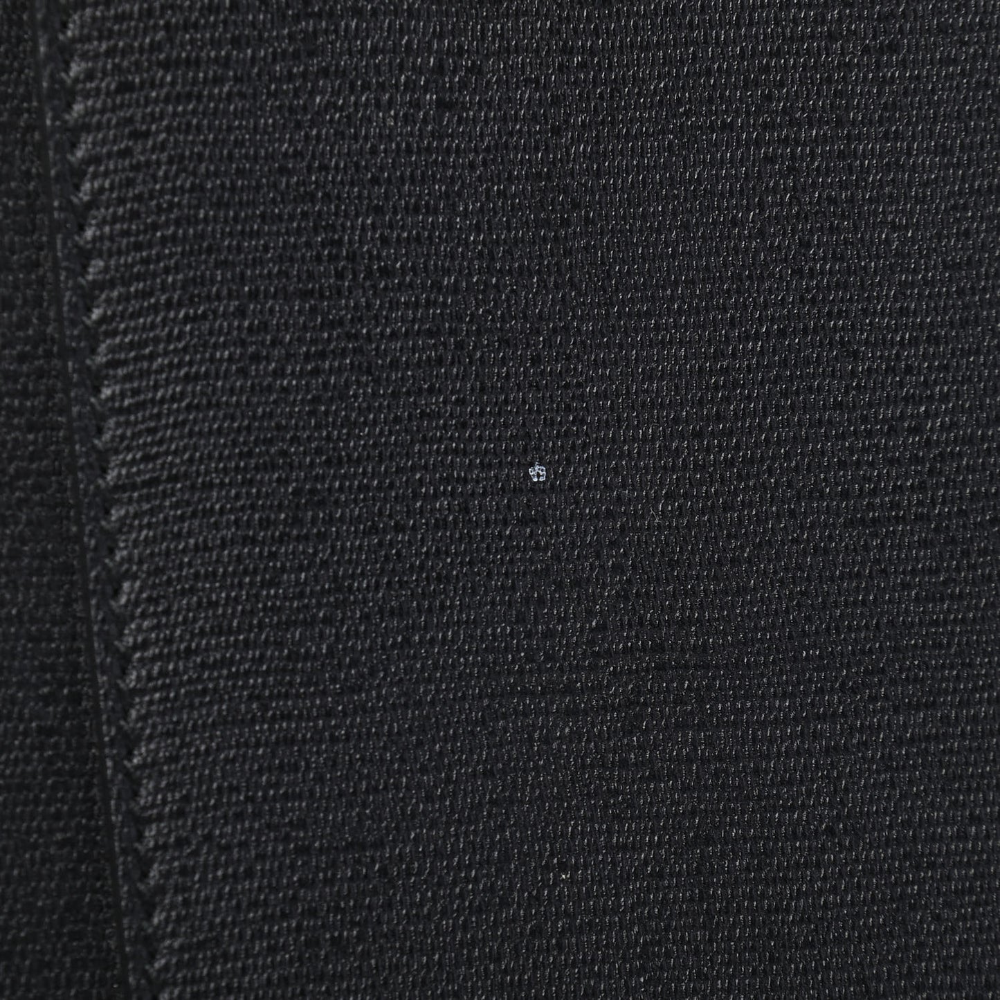 Textured Calfskin Large Cabas ChYc Black