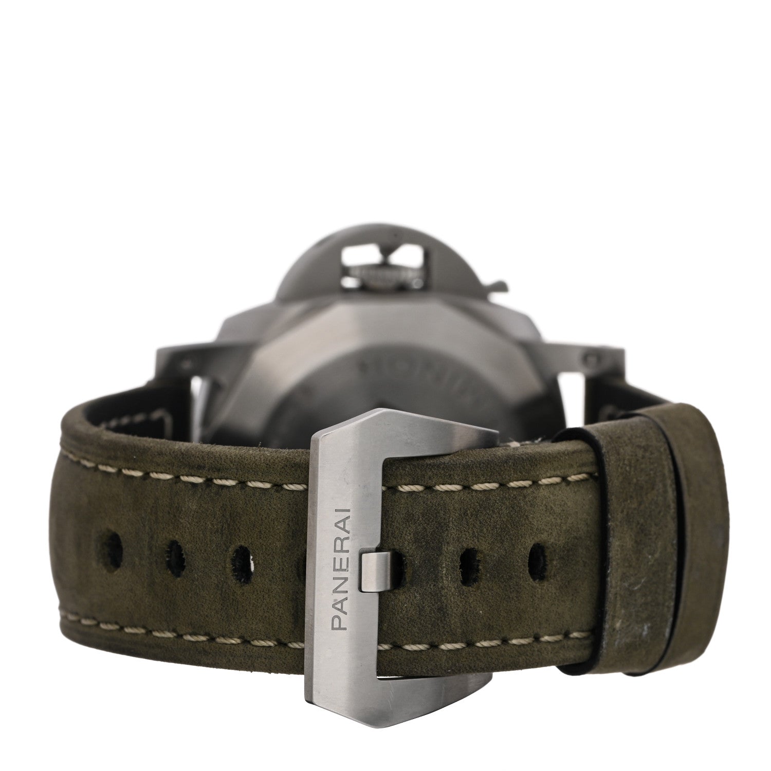 Panerai Stainless Steel Calfskin 44mm Luminor Marina Automatic Watch White PAM01314 3 of 6
