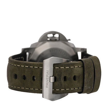 Panerai Stainless Steel Calfskin 44mm Luminor Marina Automatic Watch White PAM01314 3 of 6