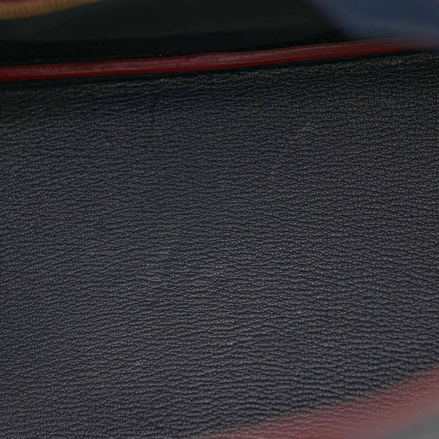 Epsom Contour Birkin 30 Bleu Indigo Rouge H