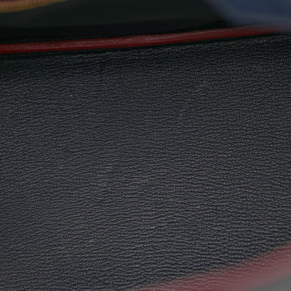 Hermes Epsom Contour Birkin 30 Bleu Indigo Rouge H 14 of 15