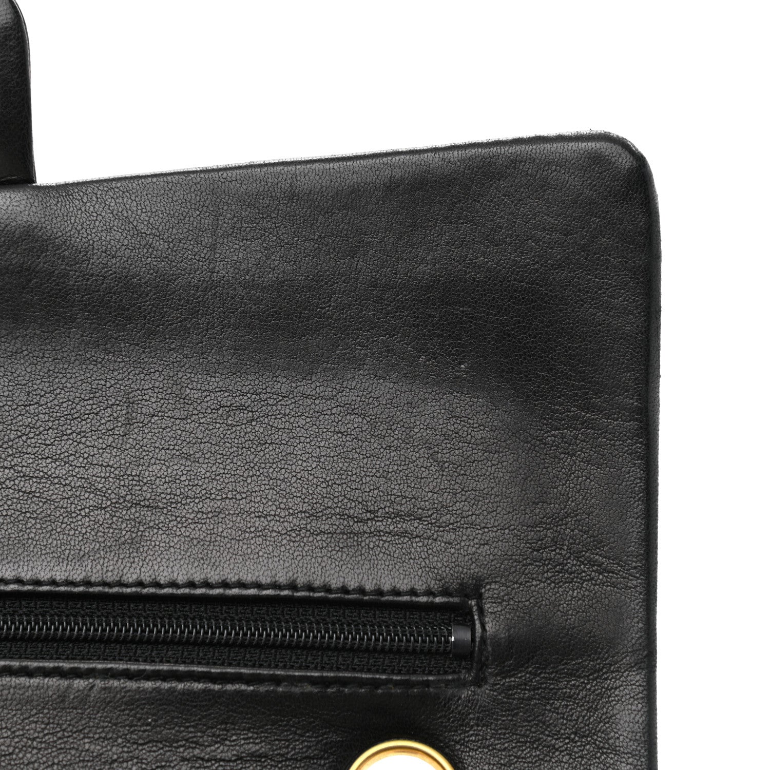 Chanel Lambskin Quilted Medium Double Flap Black 19 of 20