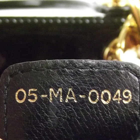 Christian Dior Patent Cannage Large Lady Dior Black 8 of 8