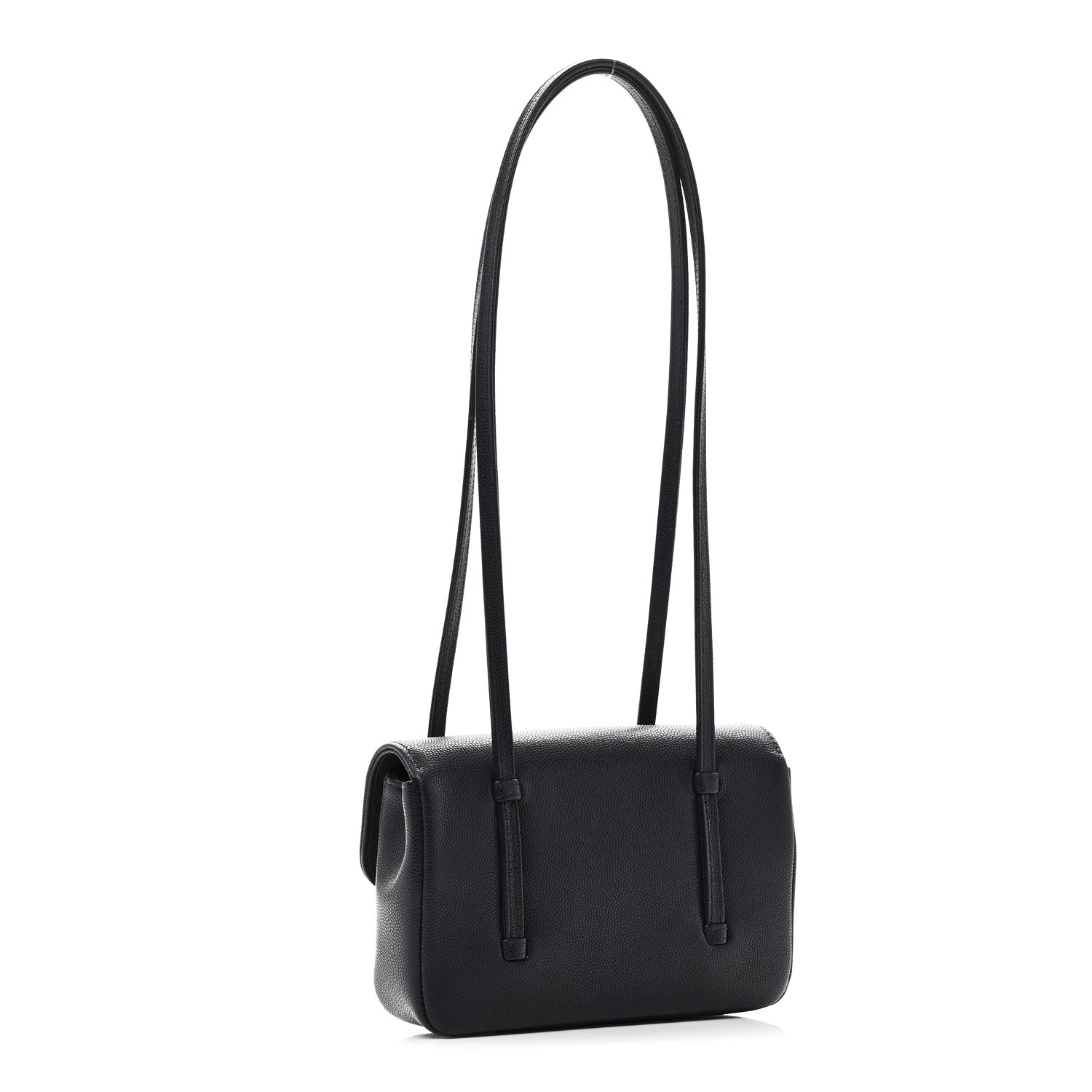 Chanel Shiny Caviar Mini Preppy Coco Shoulder Bag Dark Blue 3 of 11