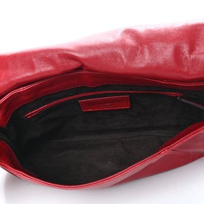 Saint Laurent Chevre Nadja Shoulder Bag Red 5 of 9