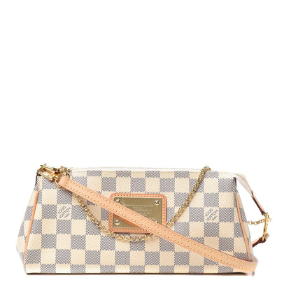 Louis Vuitton Damier Azur Eva Clutch 1 of 8