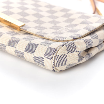 Louis Vuitton Damier Azur Favorite MM 6 of 10